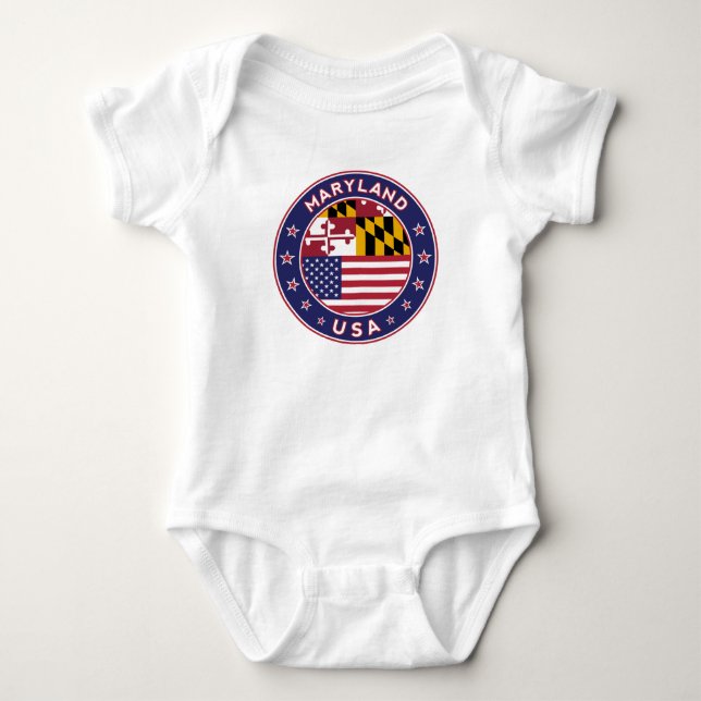 Maryland Baby Strampler (Vorderseite)