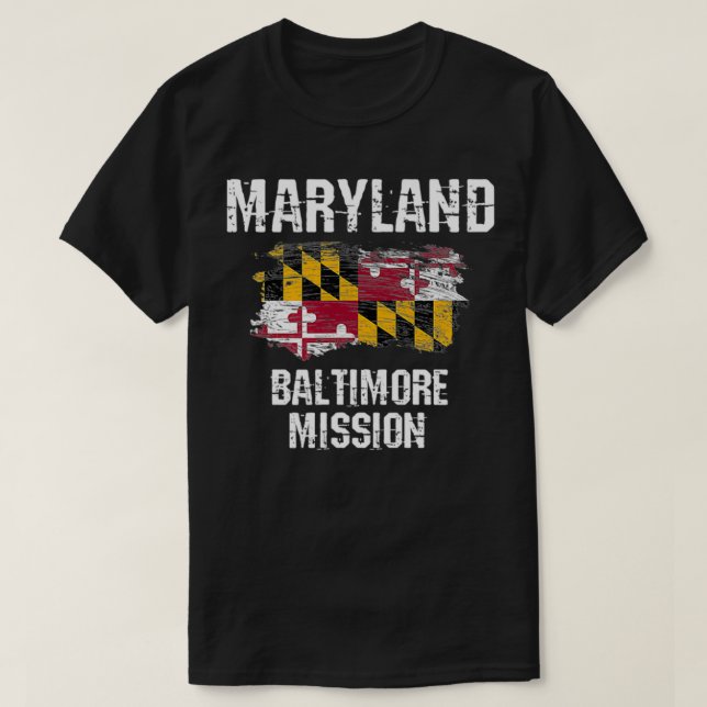 Maryland Baltimore Mission  T-Shirt (Design vorne)
