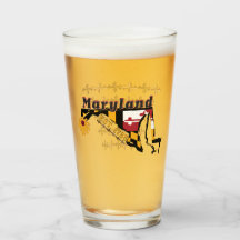 Maryland-Bier-Glas