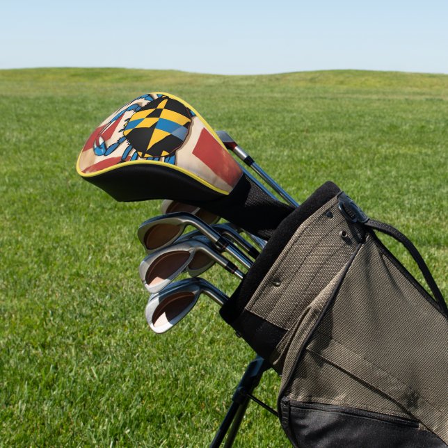 Maryland Blue Crab Golf Headcover (In SItu)