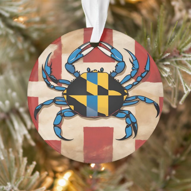 Maryland Blue Crab Ornament (Baum)