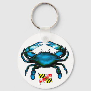 Maryland-Blue Crab Schlüsselanhänger