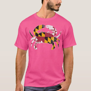 Maryland Blue Crab Vintage Krabbenfang Maryland-Fl T-Shirt