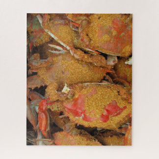 Maryland Blue Crabs Steamed Spiced Puzzle