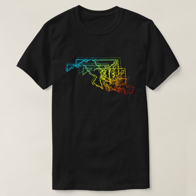 Maryland Chill Blur T-Shirt (Design vorne)