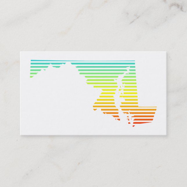 Maryland Chill Fade Visitenkarte (Vorderseite)