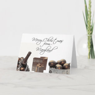Maryland Christmas Card, Staat spezifisch Feiertagskarte