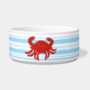 Maryland Crab Keramik Pet Bowl Napf