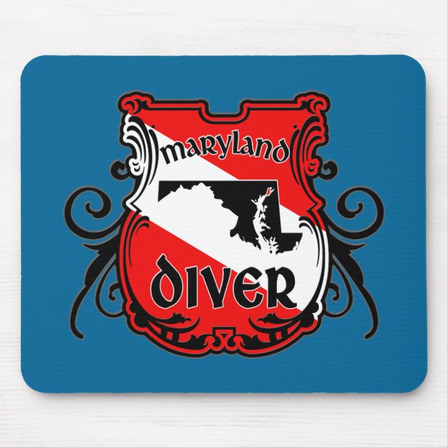 Maryland Diver Mousepad (Vorne)