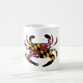 Maryland Flag Blue Crab Kaffeetasse
