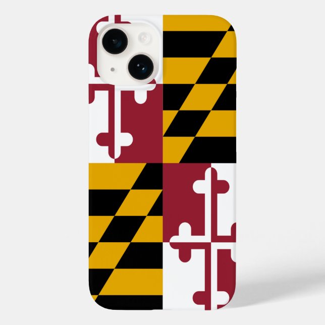 Maryland Flag Case-Mate iPhone 14 Fall Case-Mate iPhone Hülle (Rückseite)