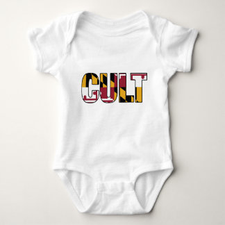 Maryland Flag Cult Baby Bodysuit Baby Strampler