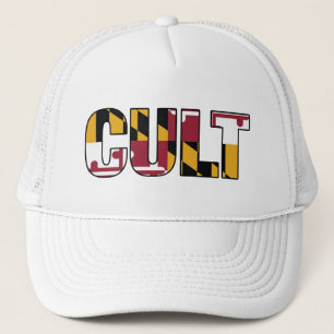 Maryland Flag Cult Trucker Hat Truckerkappe