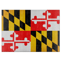 Maryland Flag Cutting Board Schneidebrett