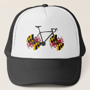 Maryland Flag Cycling Truckerkappe