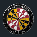 Maryland Flag Dartboard Dartscheibe<br><div class="desc">Hervorragende Qualität Dartboard ideal für Ihre Pub,  Garage,  Mancave,  oder überall wo Sie spielen!</div>