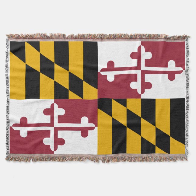 Maryland Flag Decke (Vorderseite)