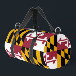 Maryland Flag Duffle Bag<br><div class="desc">Carry the boldest design in the Union on your next journey with this Maryland Flag Duffle Bag. Widely considered the most stylish and unique state flag in America, this bag is the ultimate way to show your "Old Line State" pride at the gym, on a weekend trip to the Chesapeake,...</div>