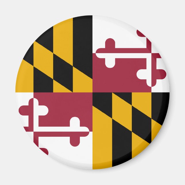 Maryland Flag Magnet (Vorne)