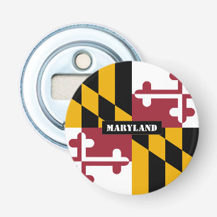 Maryland Flag & Maryland, USA Party / sport Flaschenöffner