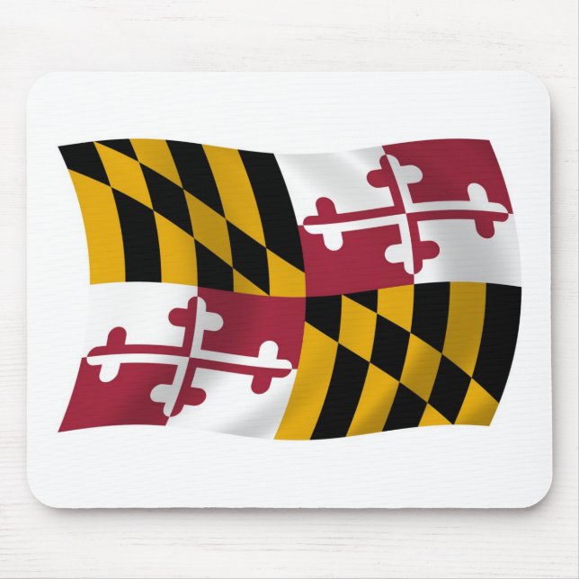 Maryland Flag Mousepad (Vorne)