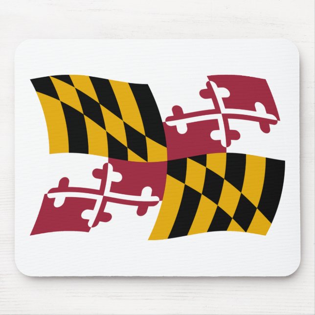 Maryland Flag Mousepad (Vorne)