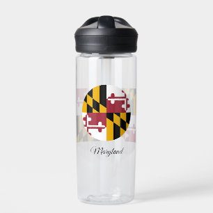 Maryland Flag, Patriotic USA, Maryland Trinkflasche