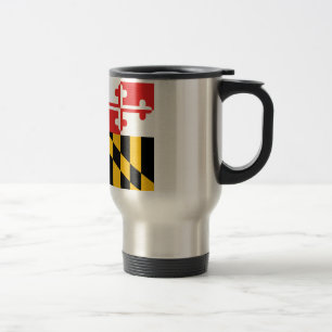 Maryland Flag Reisebecher