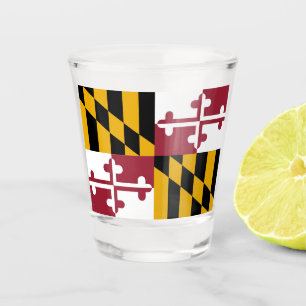 Maryland Flag Schnapsglas