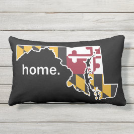 Maryland Flag/Staat Zuhause Lendenkissen