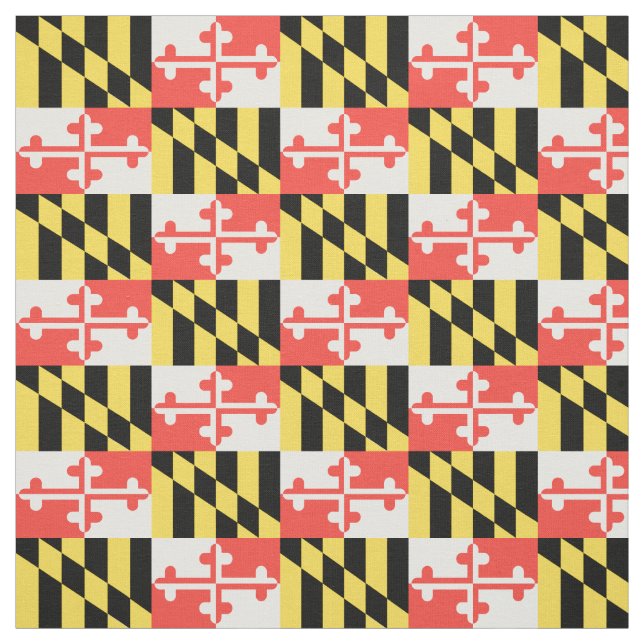 MARYLAND-Flag Stoff (Muster)