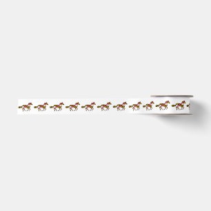 Maryland-Flagge Galoppierendes-Pferd-Band Satinband