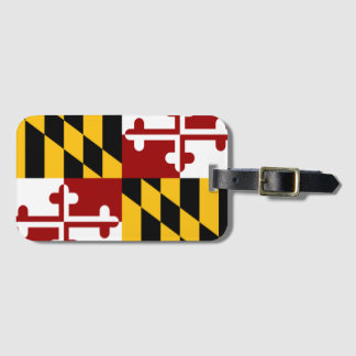 Maryland-Flagge Gepäckanhänger