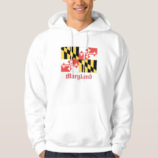 Maryland-Flagge Hoodie