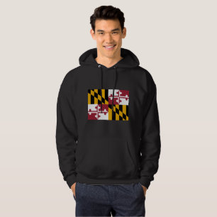 Maryland-Flagge Hoodie