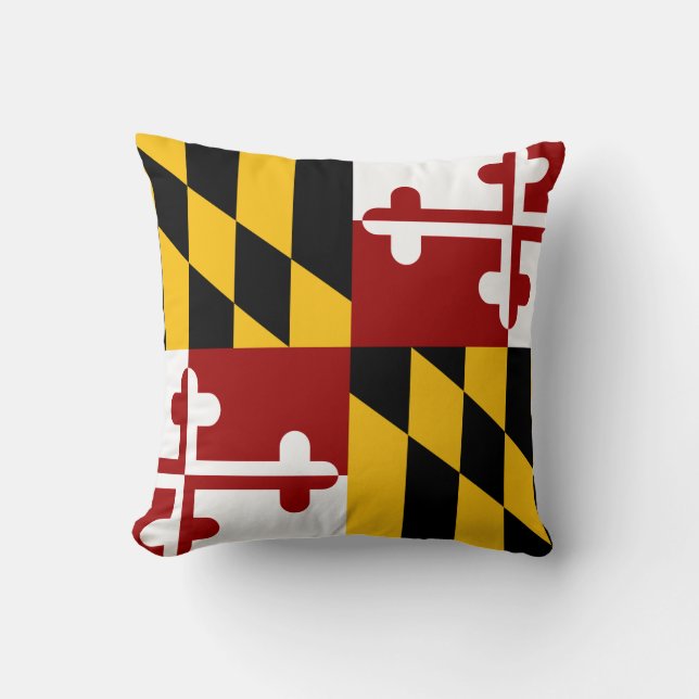Maryland-Flagge Kissen (Vorderseite)