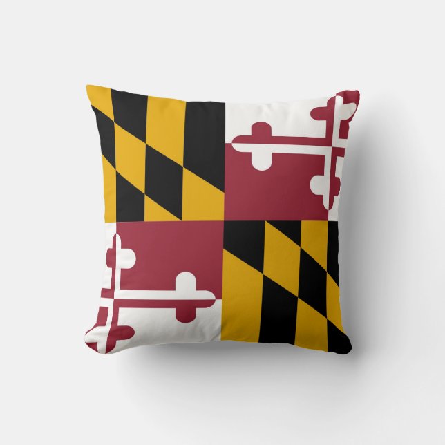 Maryland-Flagge Kissen (Vorderseite)