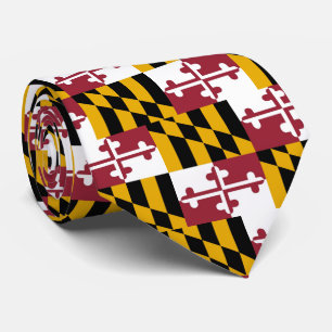 Maryland-Flagge Krawatte