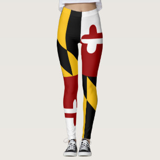 Maryland-Flagge Leggings