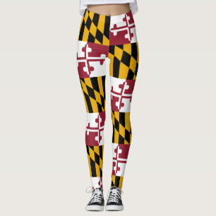 Maryland-Flagge Leggings