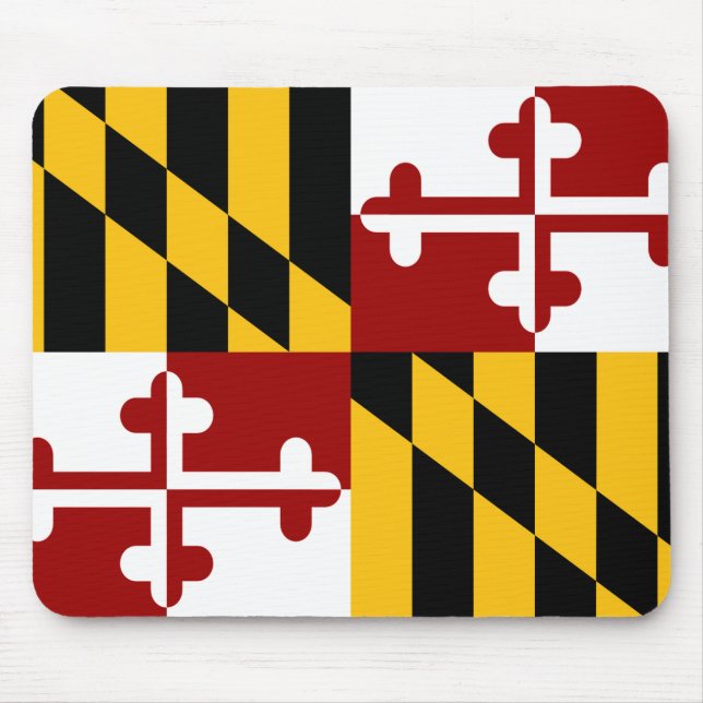 Maryland-Flagge Mousepad (Vorne)