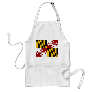 Maryland-Flagge Schürze