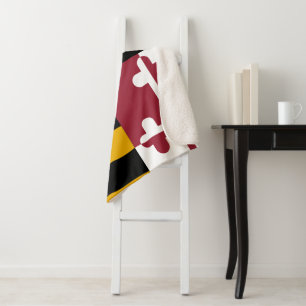 Maryland-Flagge Sherpadecke