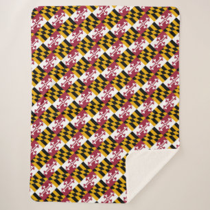 Maryland-Flagge Sherpadecke
