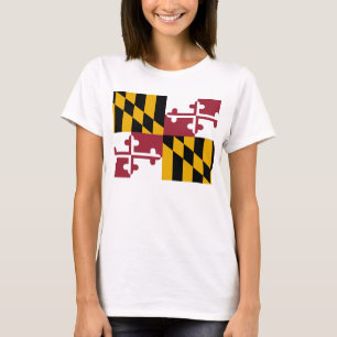 Maryland-Flagge T-Shirt