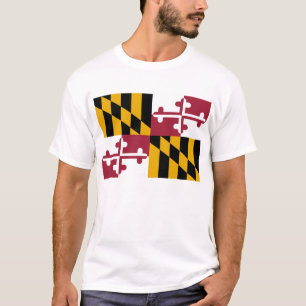 Maryland-Flagge T-Shirt