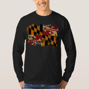 Maryland-Flagge T-Shirt