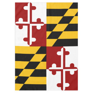 Maryland-Flagge Tischdecke