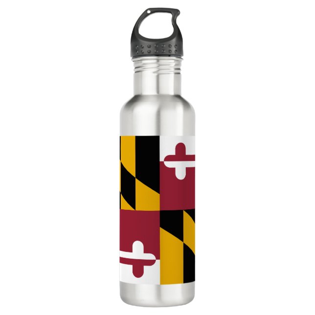 Maryland-Flagge Trinkflasche (Vorderseite)