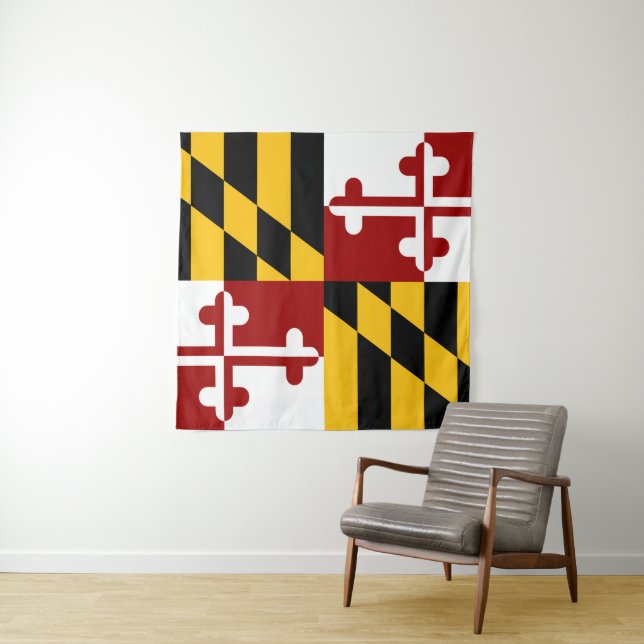 Maryland-Flagge Wandteppich (Beispiel)